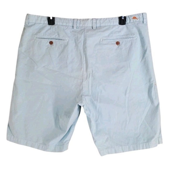 Tommy Bahama Chino Pants Mens 40 Light Blue Pima Cotton Distressed (42x10.5) - Picture 11 of 11